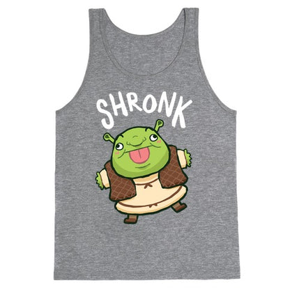 Shronk Derpy Shrek Tank Top
