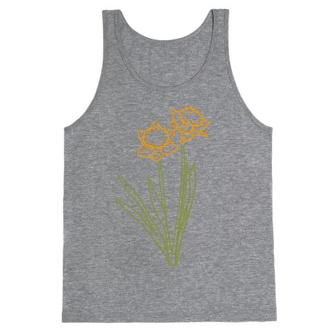 Simple Daffodils Tank Top