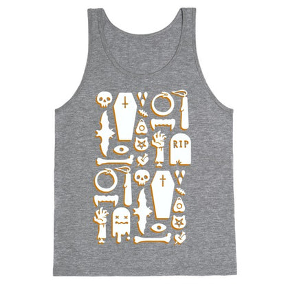 Simple Halloween Pattern Tank Top