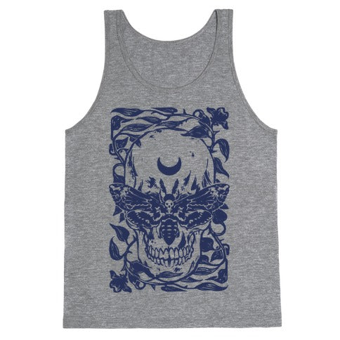 Skull Moth Tank Top