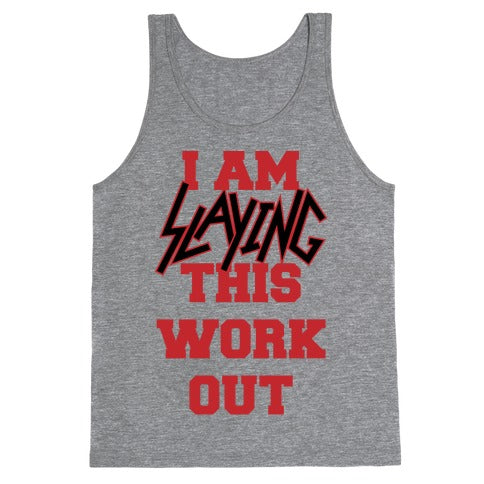 Slay the Workout Tank Top