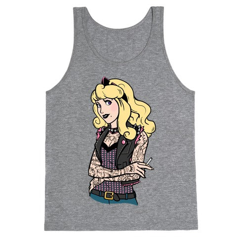 Sleeping Punk Beauty Tank Top