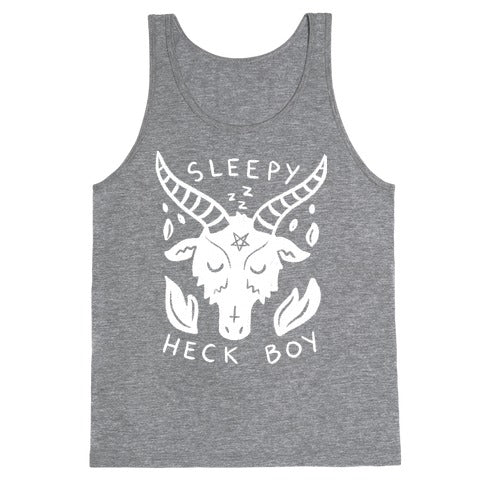 Sleepy Heck Boy Satan Tank Top