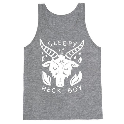Sleepy Heck Boy Satan Tank Top