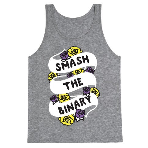 Smash The Binary Ribbon Tank Top