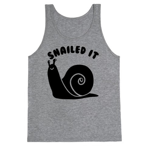 Snailed It Tank Top