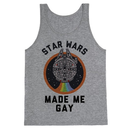Star Wars Made Me Gay Tank Top