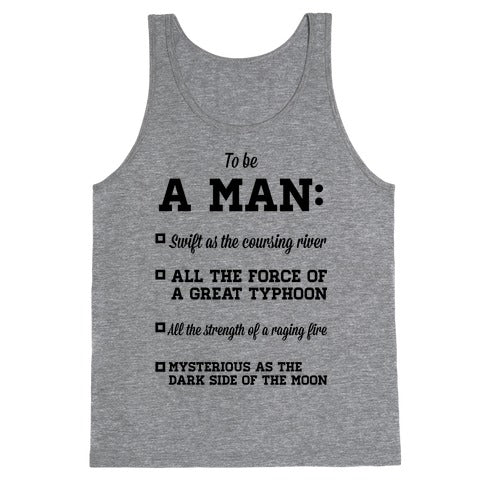  Swift as the Coursing River Tank Top
