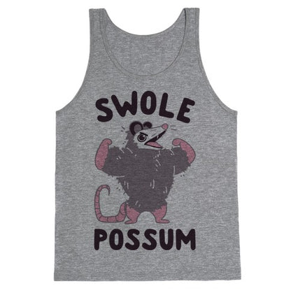 Swole Possum Tank Top