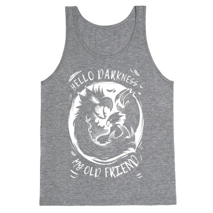 Takoyami Hello Darkness My Old Friend Tank Top