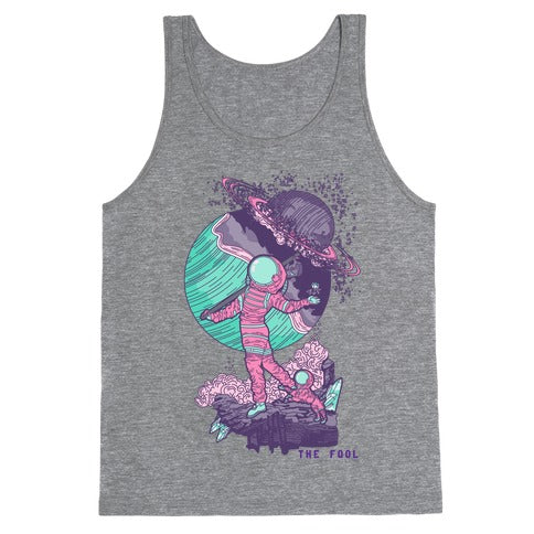 The Fool in Space Tank Top