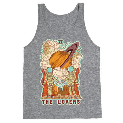 The Lovers in Space Tank Top