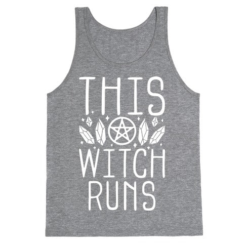 This Witch Runs Tank Top