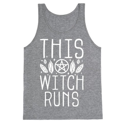 This Witch Runs Tank Top