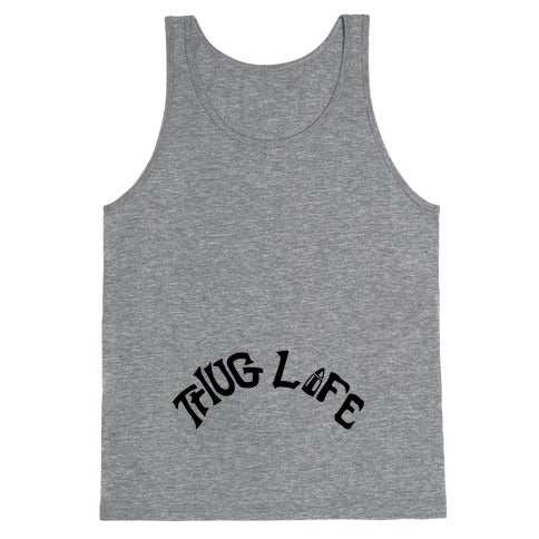 Thug Life Tattoo Tank Top