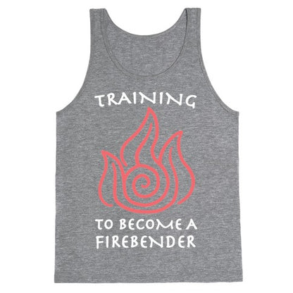 Training to Become A Firebender Tank Top