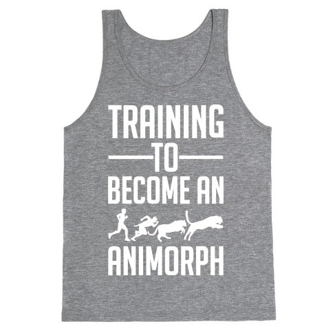 Training To Become An Animorph Tank Top