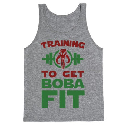 Training to Get Boba Fit Tank Top