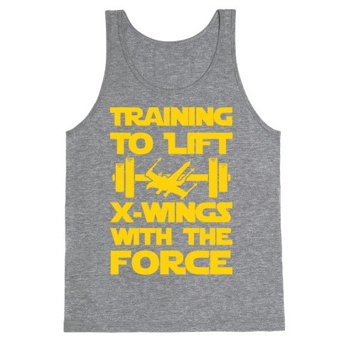 Training To Lift X-Wings With The Force Tank Top