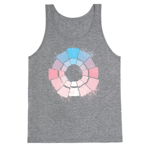 Trans Pride Color Wheel Tank Top