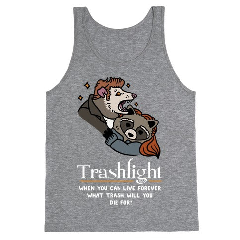Trashlight Raccoon Opossum Parody Tank Top