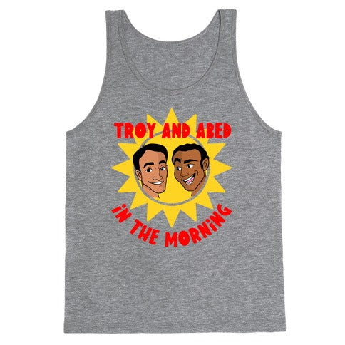 Troy and Abed in the Morning Tank Top