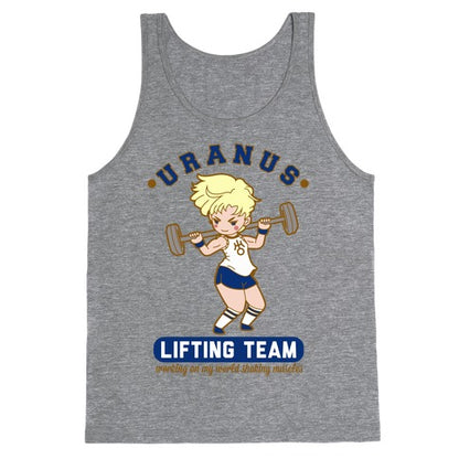 Uranus Lifting Team Parody Tank Top