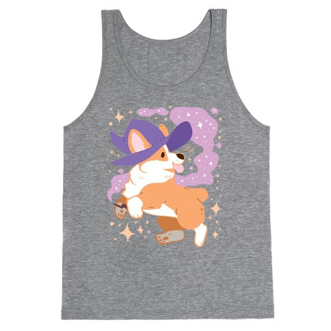 Witch Corgi Tank Top