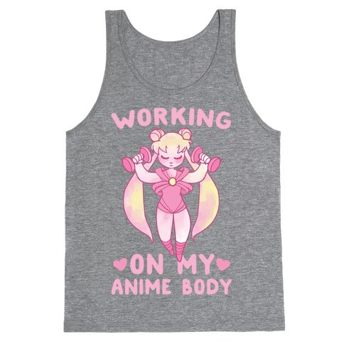 Working on my Anime Body Tank Top