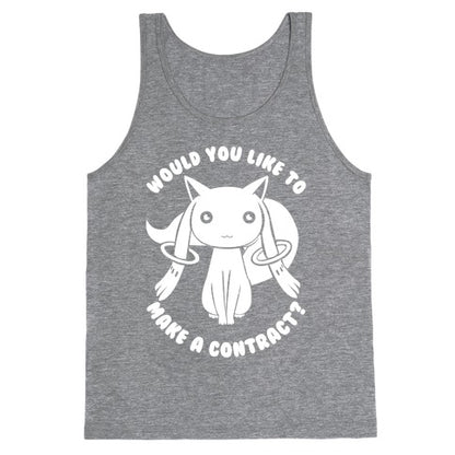 Would You Like To Make A Contract? Tank Top