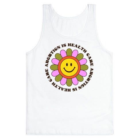 Abortion is Health Care Retro Tank Top