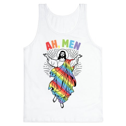 AH, Men Gay Jesus (CmYK) Tank Top