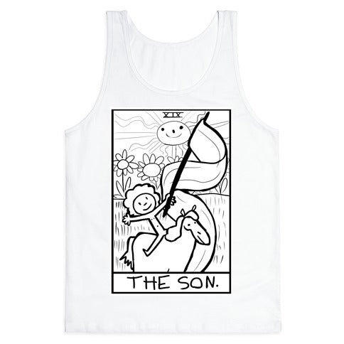 Badly Drawn Tarots: The Sun Tank Top