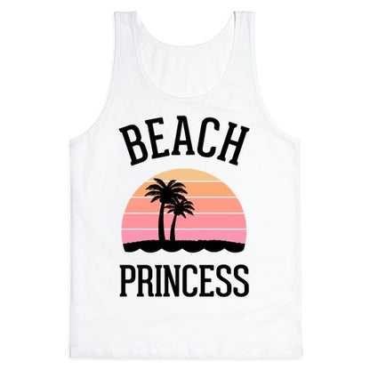 Beach Princess  Tank Top
