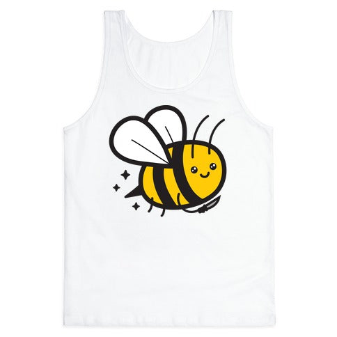 Bee With Knife Tank Top