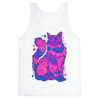 Bisexual Pride Cat Tank Top