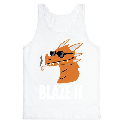 Blaze It Dragon Tank Top