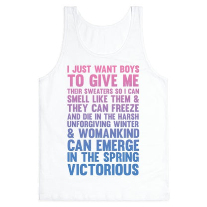 Boy Sweaters Tank Top