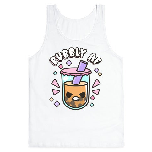 Bubbly Af Boba Tank Top