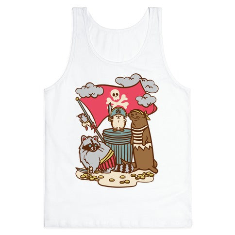 Captain Hedgie's Salty Crew Tank Top