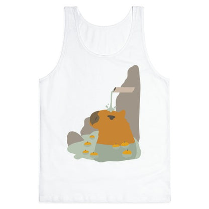 Capybara Hot Spring Tank Top