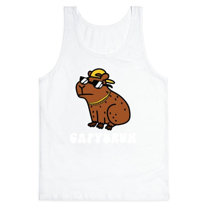 Capybruh Tank Top