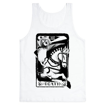 Cat Death Tarot Tank Top