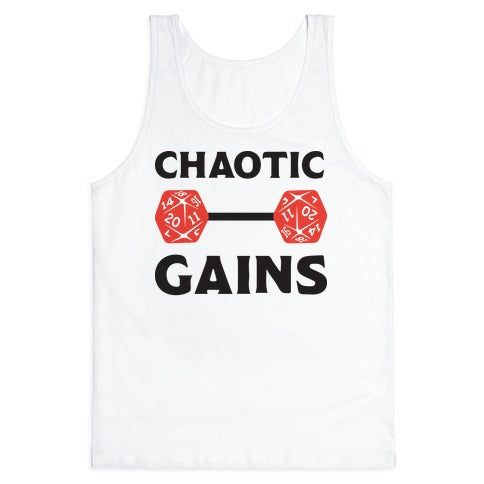 Chaotic Gains Tank Top