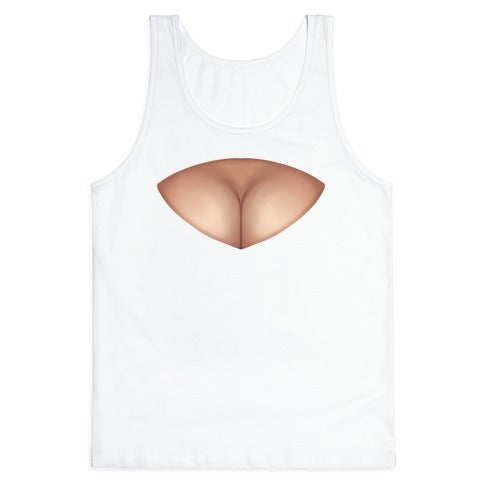 Cleavage Window Tank Top