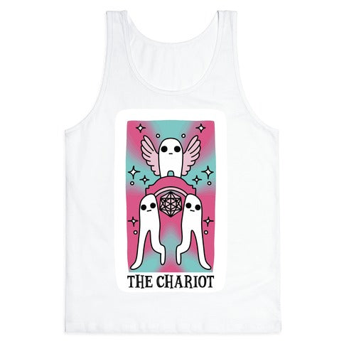 Creepy Cute Tarot : The Chariot Fresno Nightcrawler Tank Top