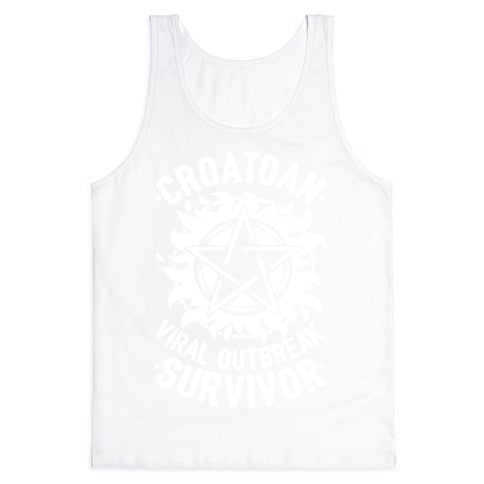 Croatoan Virus Outbreak Survivor Tank Top