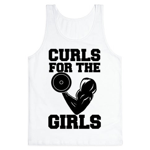Curls for the Girls Tank Top