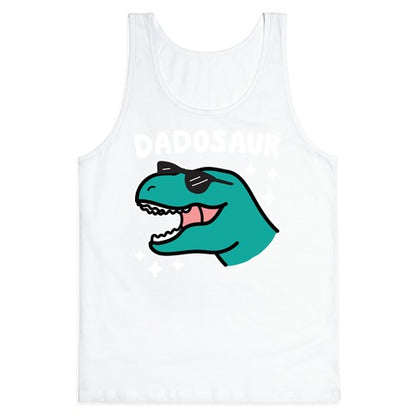 Dadosaur (Dad Dinosaur) Tank Top
