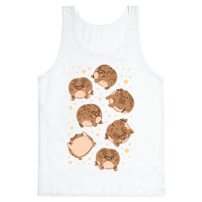 Desert Rain Frog Pattern Tank Top